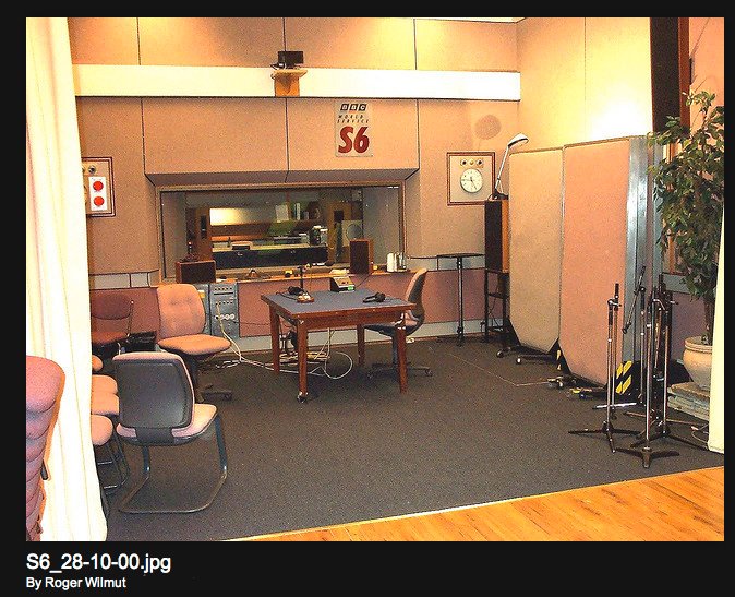 Photos of the BBC provided with permission from BBC engineer Roger Wilmut to the Museum of Magntic Sound Recording
